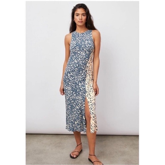 Rails Dresses & Skirts - Rails Gabriella Dress in Turquoise Textured Spots Size XS